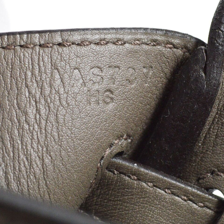 Hermes Gray Swift Birkin 25 Handbag AAS737HG KK90039