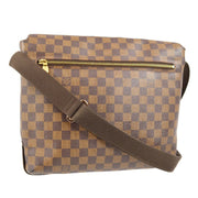 Louis Vuitton Damier Brooklyn MM Shoulder Bag N51211 SR4098 121842