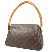 Louis Vuitton Monogram Mini Looping Handbag M51147 MI0052 KK30865