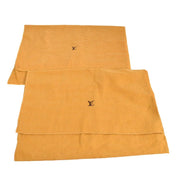 Louis Vuitton Dust Bag 10 Set Brown Beige 100% Cotton Authentic 79846
