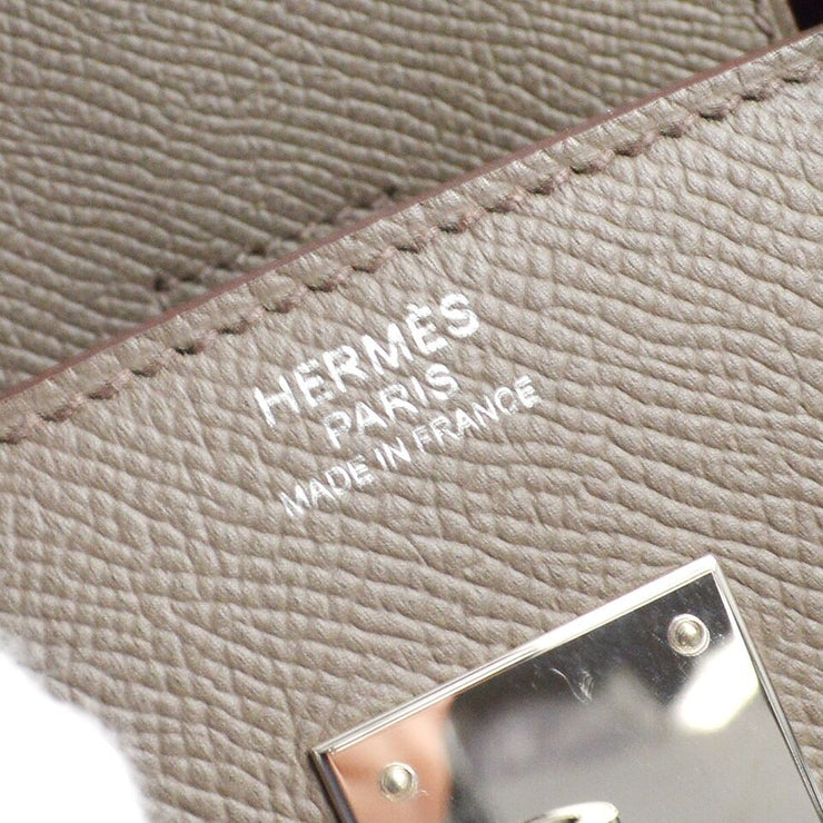 Hermes Etain Epsom Birkin 30 Handbag CPY501 PB KK90025