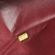 Chanel Black Calfskin 2.55 Classic Double Flap Shoulder Bag 171971