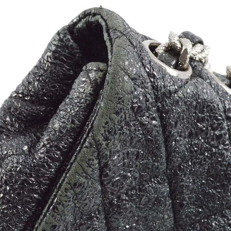 Chanel Black Medium Single Flap Shoulder Bag KK90036