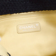 Chanel Black Tweed Chain Shoulder Bag 171572