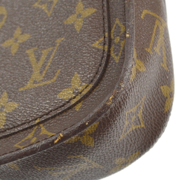 AuthenticLouis-Vuitton-Monogram-Saint-Cloud-PM-Shoulder-Bag-M51244