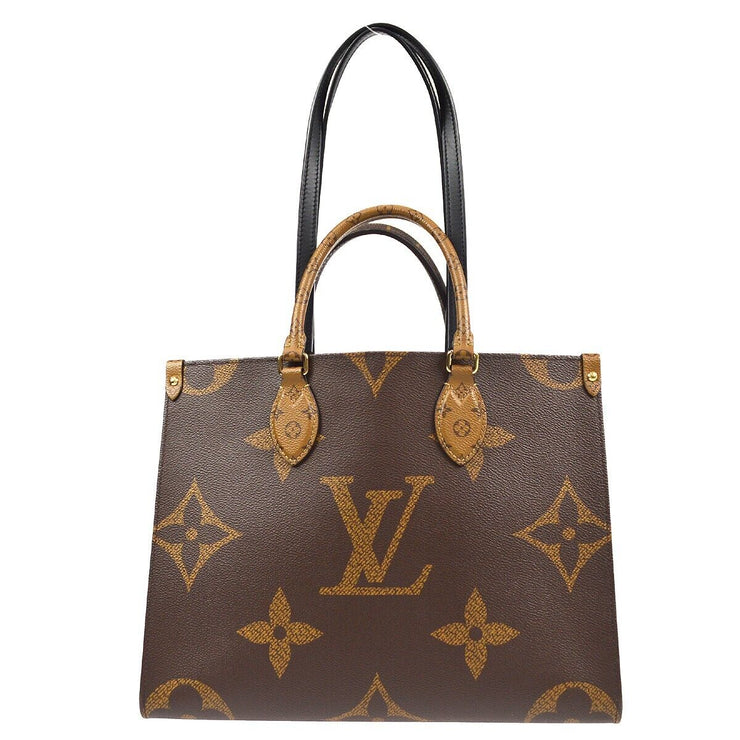 LOUIS VUITTON Bag Monogram Reverse Women's Handbag Shoulder 2way Cannes  M43986 Brown