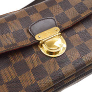 LOUIS VUITTON RAVELLO GM SHOULDER BAG VI0097 PURSE DAMIER EBENE N60006 90882