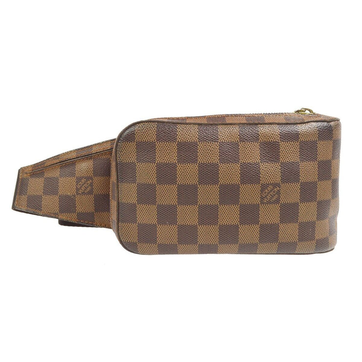 Louis Vuitton Geronimos Bum Bag Purse Damier Brown N51994 CA0068