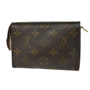 LOUIS VUITTON POCHE TOILETTE 15 COSMETIC POUCH PURSE MONOGRAM M47546 30808