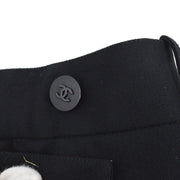CHANEL 98C #38 CC Logos Button Pants Black  AK31756e