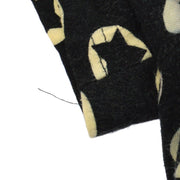 FENDI Vintage Logos Short Sleeve Tops Black #42 Italy AK35563k