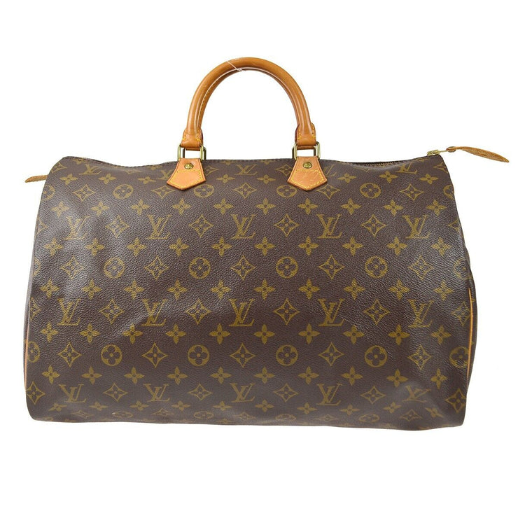 Louis Vuitton Speedy 40 Handbag Monogram Canvas M41522 MB1901 88564