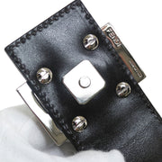 FENDI Zucca Mini Hand Bag Purse Brown Canvas Leather Italy 39865
