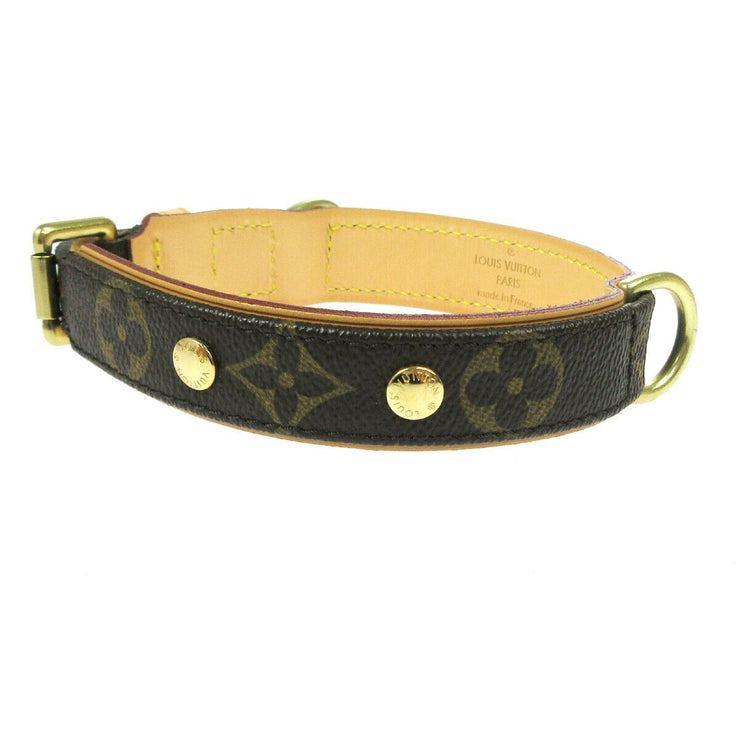 Louis Vuitton, Other, Louis Vuitton Baxter Leather And Canvas Dog Leash  And Collar Set