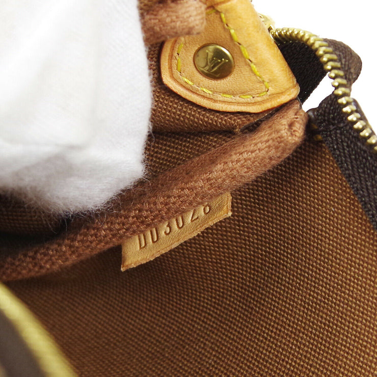 Authentic Louis Vuitton Eva Clutch Monogram M95567 Zippered CrossBody Bag  Purse