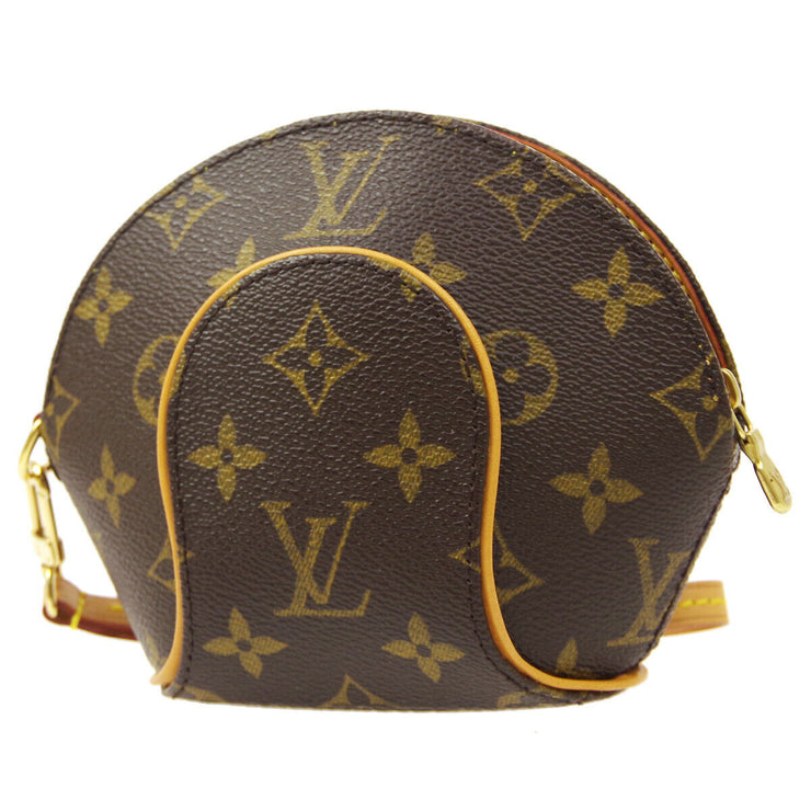 Louis Vuitton Monogram Canvas Mini Ellipse Clutch, Louis Vuitton Handbags