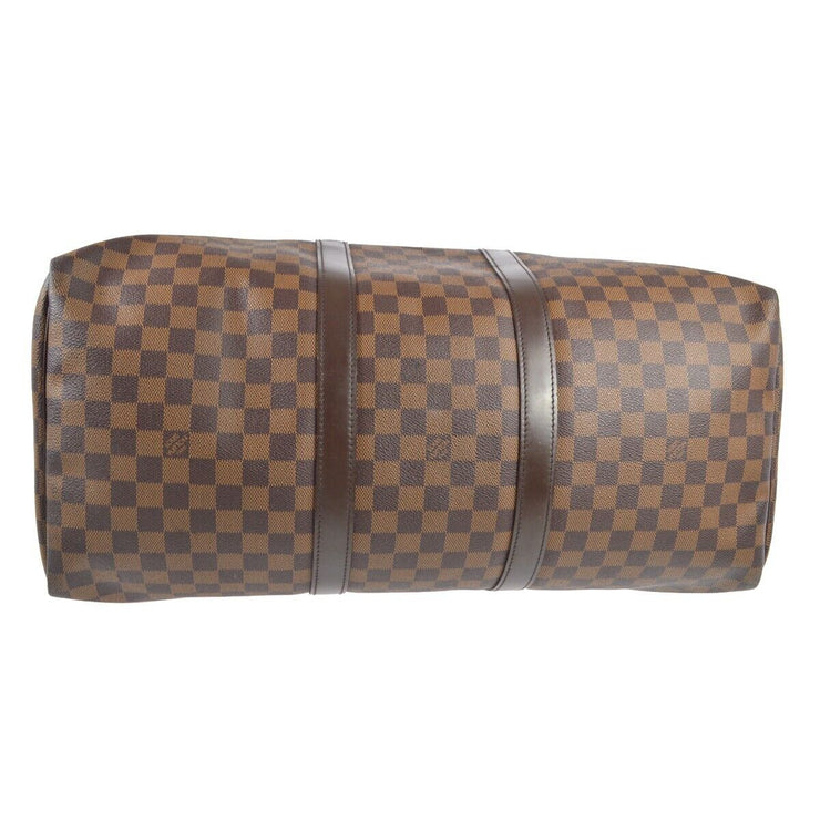 LOUIS VUITTON KEEPALL 50 TRAVEL HANDBAG DAMIER FRANCE N41427 MB1006 49286