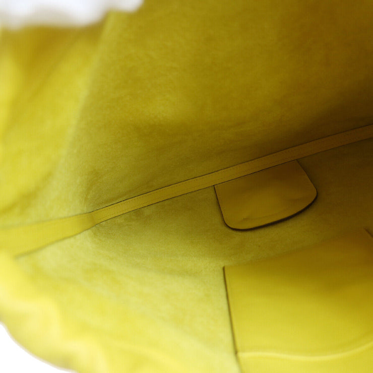 HERMES BRIDADO 2way Crossbody Bag Backpack DFM005PM Yellow Veau Evercolor 35000