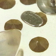 CHANEL CC Rhinestone Brooch Pin Corsage Clear Silver WA00604h