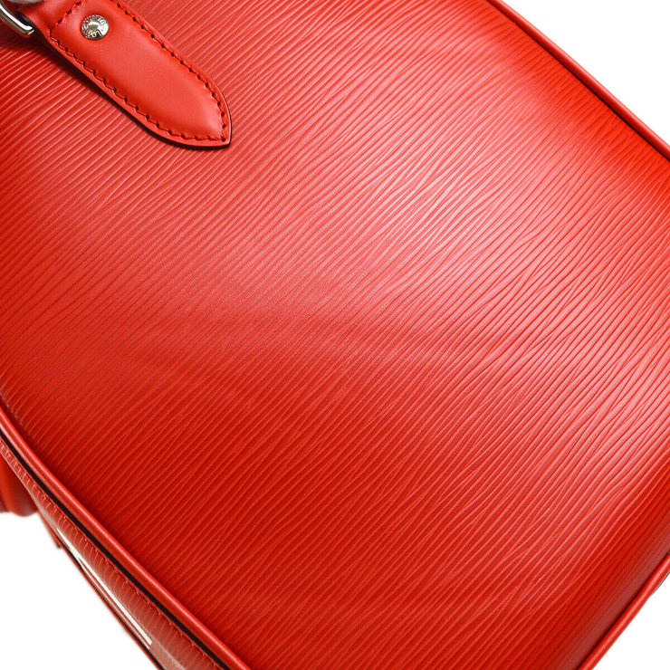 Louis Vuitton x Supreme Keepall Bandouliere Epi 45 Red