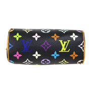 LOUIS VUITTON MINI SPEEDY HAND BAG BLACK MONOGRAM MULTI M92644 40272