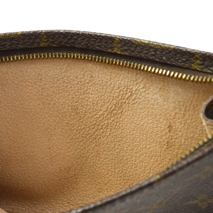 LOUIS VUITTON BUCKET PM ATTACHED POUCH PURSE MONOGRAM CANVAS AR0955 04766