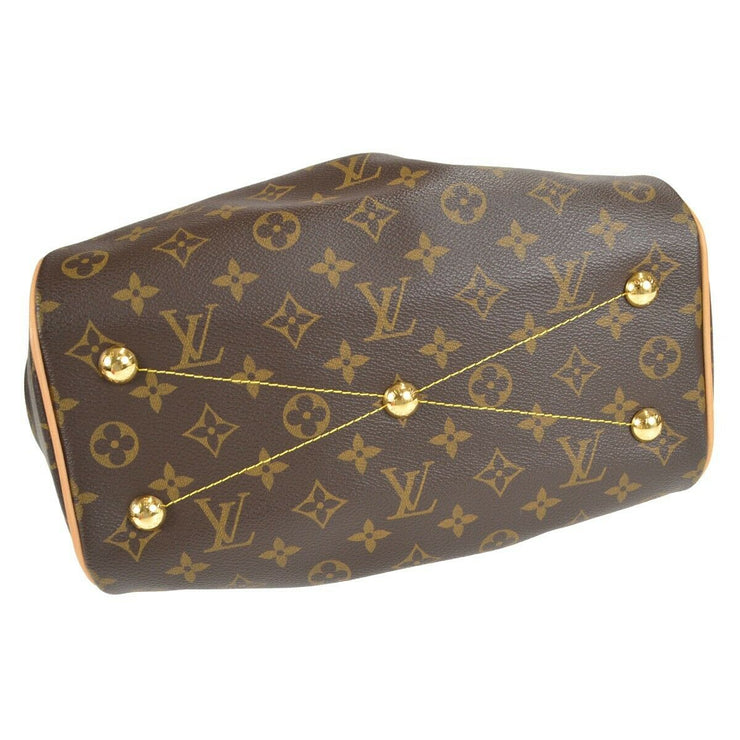 LOUIS VUITTON Handbag M40143 Tivoli PM Monogram canvas/Leather Brown W –