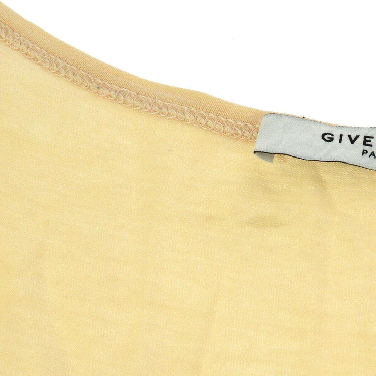 GIVENCHY 11U 2730 452 #S Sleeveless Dress Light Beige Cotton 00164