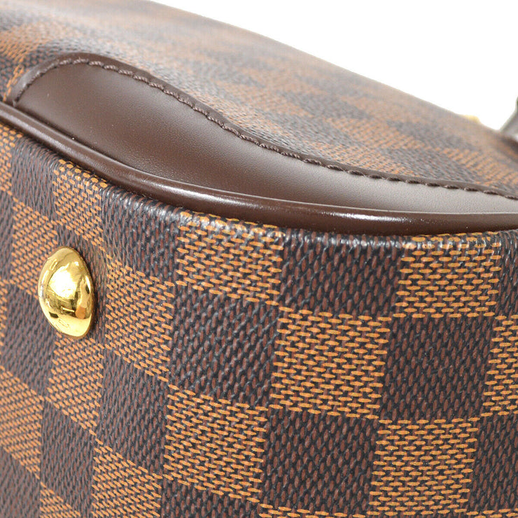 LOUIS VUITTON VERONA MM HAND BAG DAMIER EBENE N41118 81405