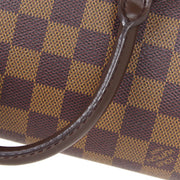 LOUIS VUITTON RIVERA MINI HAND BAG CA0023 PURSE DAMIER EBENE N41436 AUTH 90795