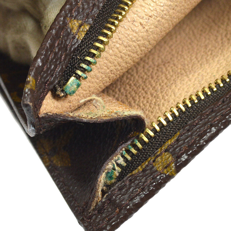 LOUIS VUITTON BUCKET PM PURSE ATTACHED POUCH BAG PURSE MONOGRAM  13448