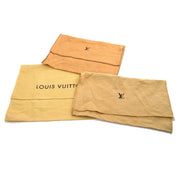 Louis Vuitton Dust Bag 10 Set Brown Beige 100% Cotton Authentic 88153