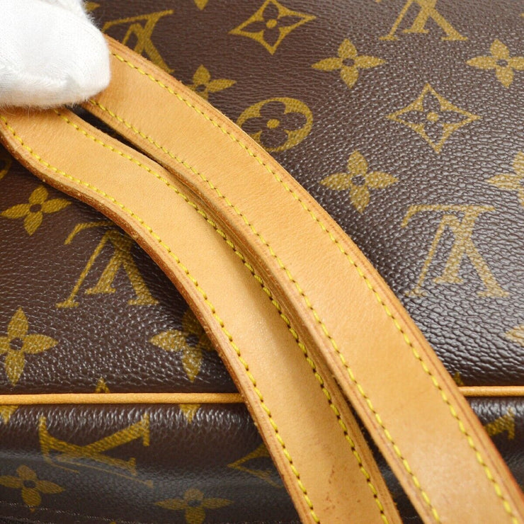 Louis Vuitton Cite GM M51181 Monogram Shoulder Handbag Brown