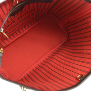 Louis Vuitton Neverfull PM Tote Handbag Damier Brown Canvas N41359 AR0221 78460