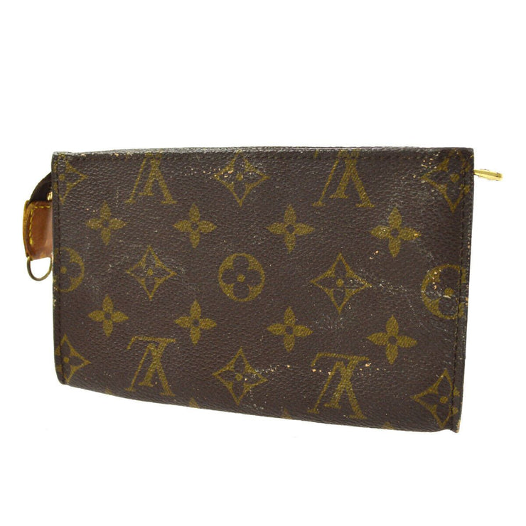 LOUIS VUITTON BUCKET PM ATTACHED POUCH PURSE MONOGRAM CANVAS AR0955 04766