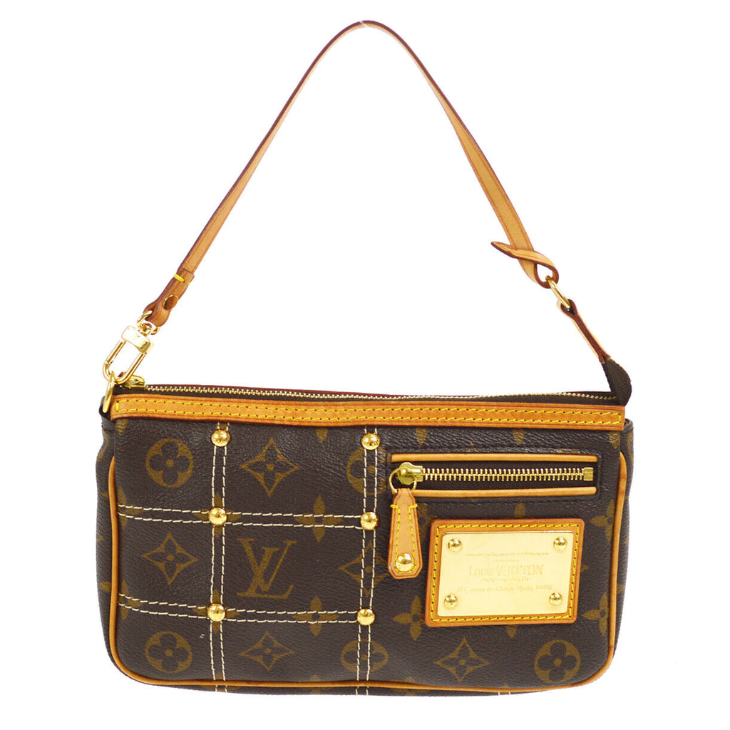 Louis Vuitton, Bags, Louis Vuitton Limited Brown Monogram Riveting Bag