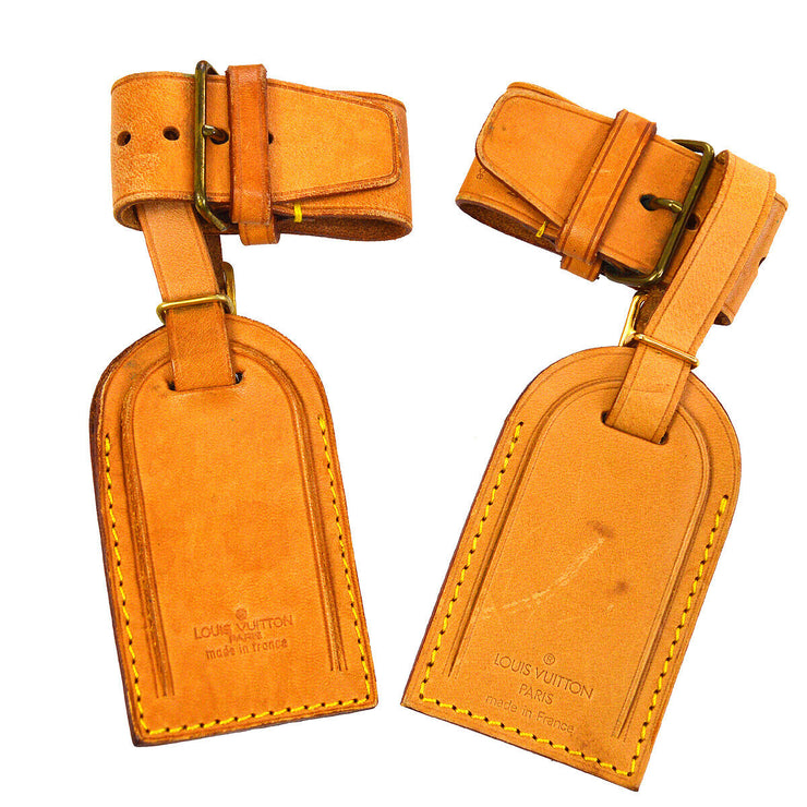 LOUIS VUITTON Name Tag Handle Holder Set Bag Accessories  06178