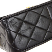 CHANEL Classic Single Flap Medium Shoulder Bag 3116200 Black Lambskin 71146