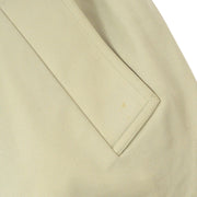 Aquascutum One Panel Sleeves Trench Coat Jacket Beige 02021