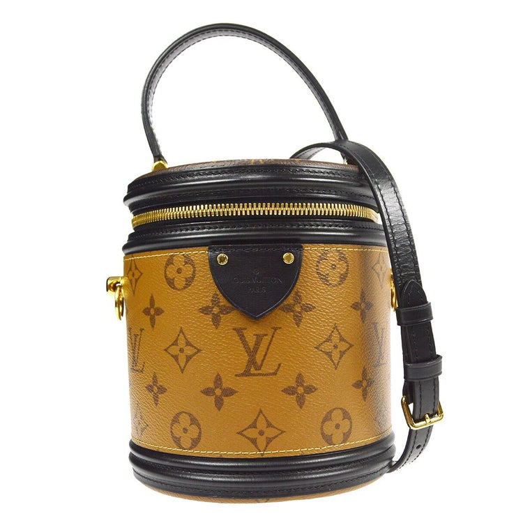 Louis Vuitton Cannes 2way Handbag Purse Monogram Reverse M43986 FL3189 66892
