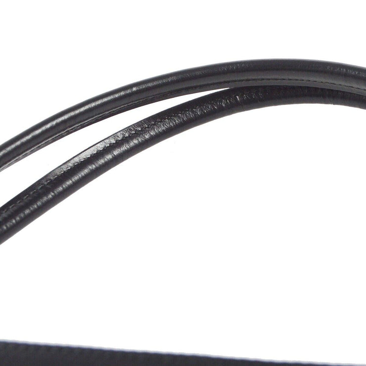 PRADA Logos Handbag Black Nylon BN0349 TESSUTO CHIC PIOMBO 22 96597