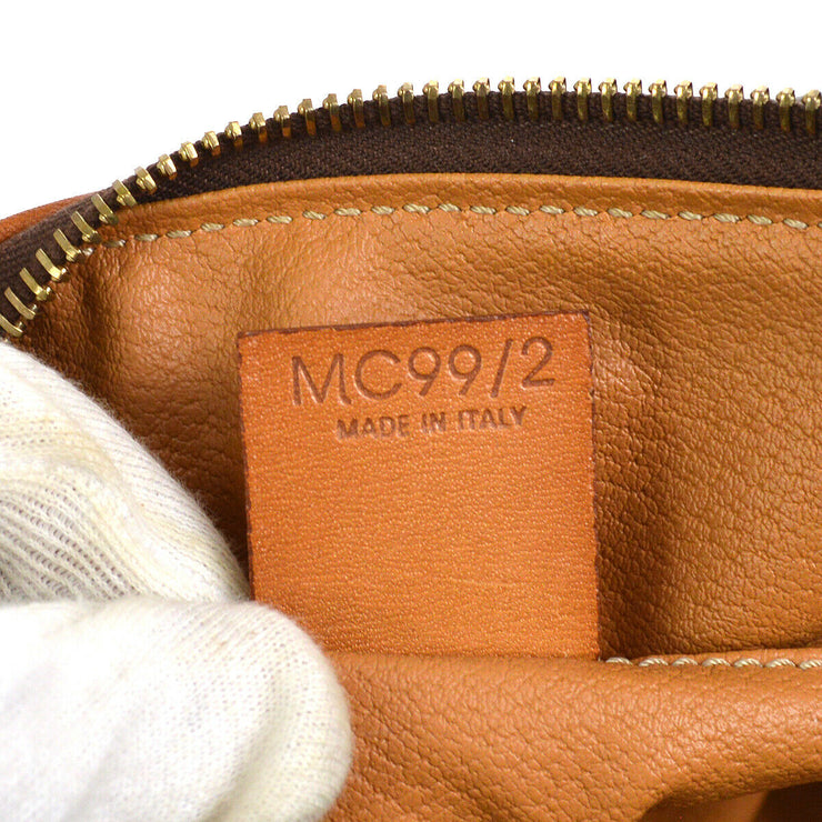 CELINE Macadam Travel Hand Boston Bag Brown 70234