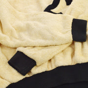 CHANEL CC Logos Long Sleeve Tops Ivory Black AK31712g