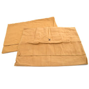 Louis Vuitton Dust Bag 10 Set Brown Beige 100% Cotton Authentic 88149
