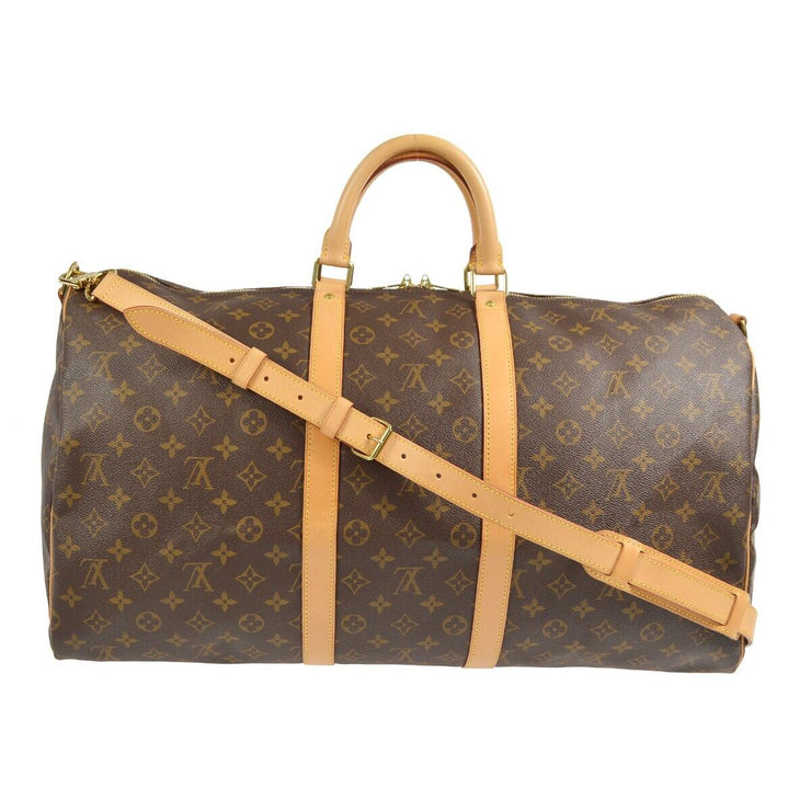 Louis Vuitton Keepall Bandouliere 55 Travel Handbag Monogram M41414 DU1112 98762