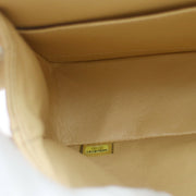 CHANEL Classic Double Flap Medium Shoulder Bag Beige Caviar 19197934 22286