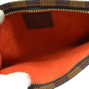 LOUIS VUITTON MARE PURSE ATTACHED POUCH PURSE DAMIER EBENE 43367