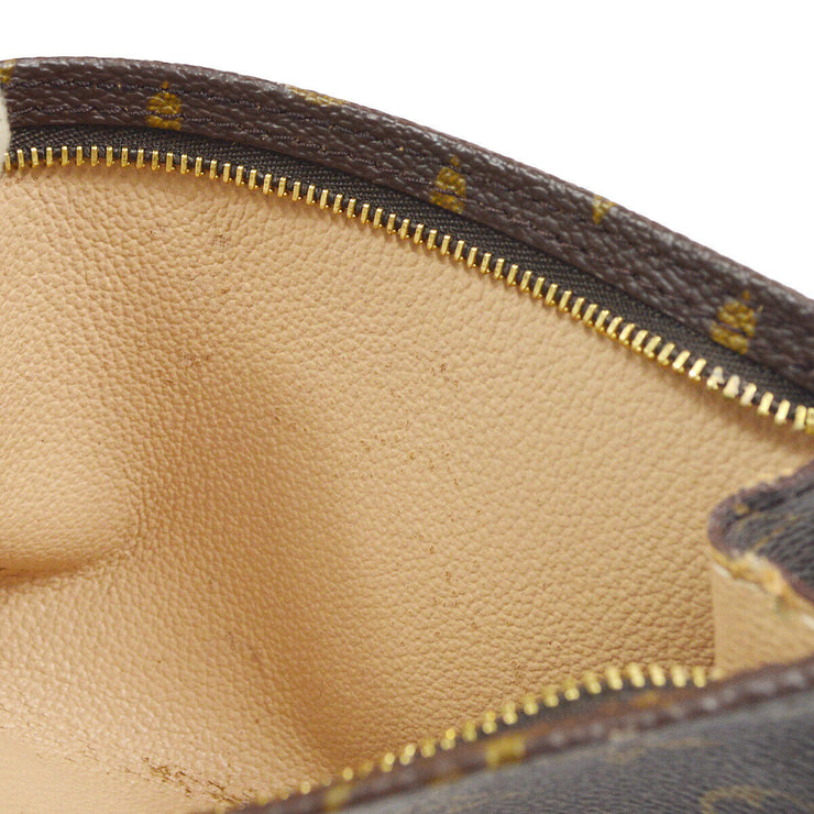 LOUIS VUITTON BUCKET PM PURSE ATTACHED POUCH BAG PURSE MONOGRAM  52225