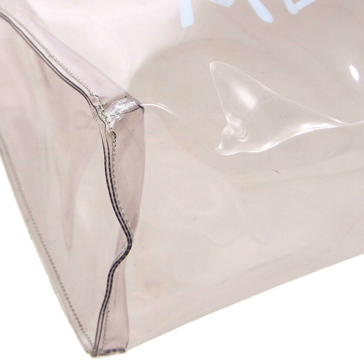 HERMES Vinyl Kelly Beach Hand Bag Purse SOUVENIR DE L'EXPOSITION 1997 01044