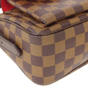 LOUIS VUITTON RAVELLO GM SHOULDER BAG VI4057 PURSE DAMIER EBENE N60006 80396